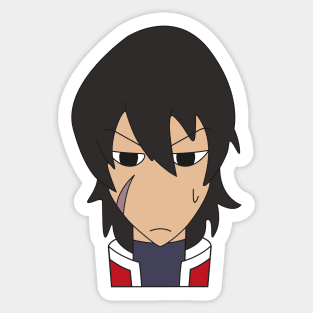 Keith is not amused Sticker